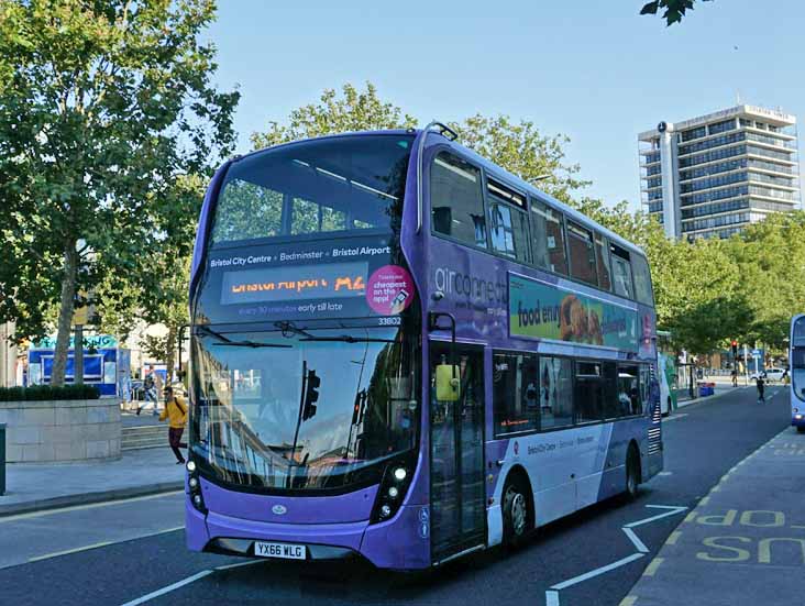 First West of England Alexander Dennis Enviro400MMC 33802 Airconnect